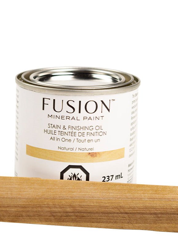 Stained Finishing Oil - Natural (Clear) - Clementine Home Floral Gift
