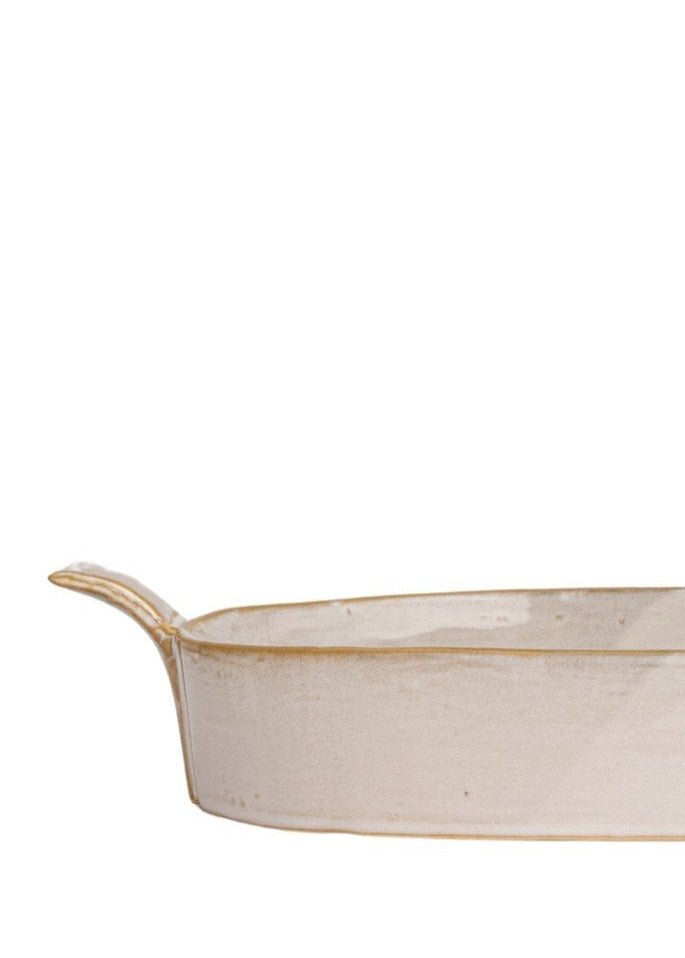 Stoneware Baker, Set of 2 - Clementine Home Floral Gift