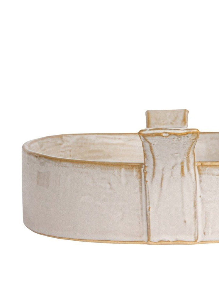 Stoneware Baker, Set of 2 - Clementine Home Floral Gift
