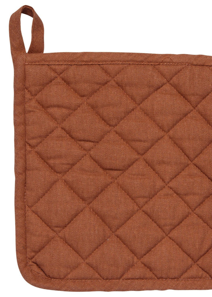 Stonewash Potholder - Terracotta - Clementine Home Floral Gift