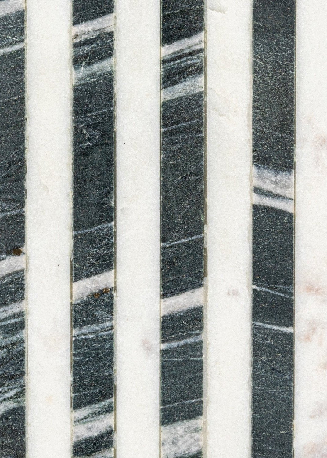 Stripes & Leather Marble Cutting Board - Clementine Home Floral Gift