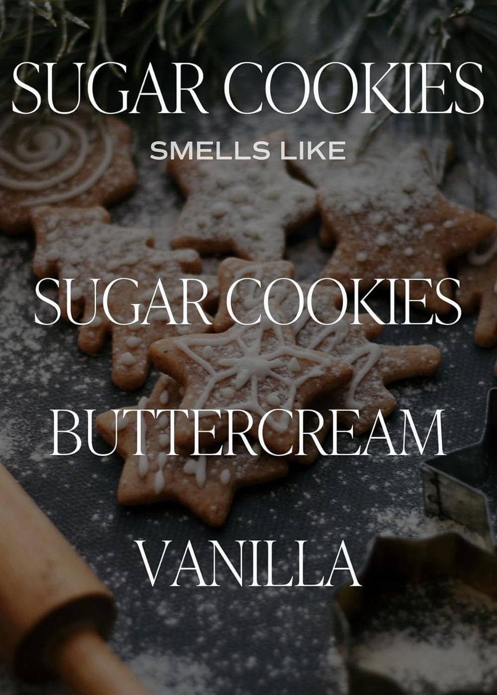Sugar Cookies Candle - Clementine Home Floral Gift