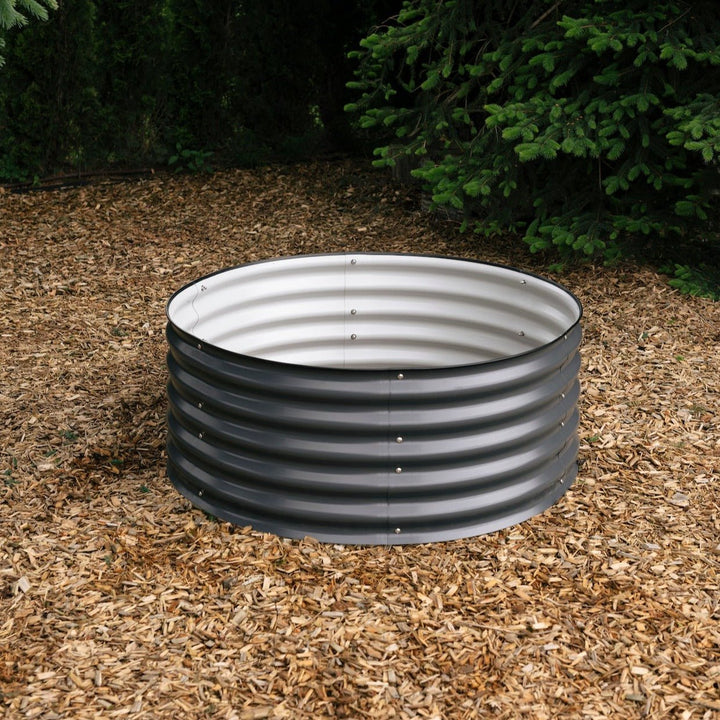 Tall Large Round Raised Garden Bed - Multiple Heights - Clementine Home Floral Gift