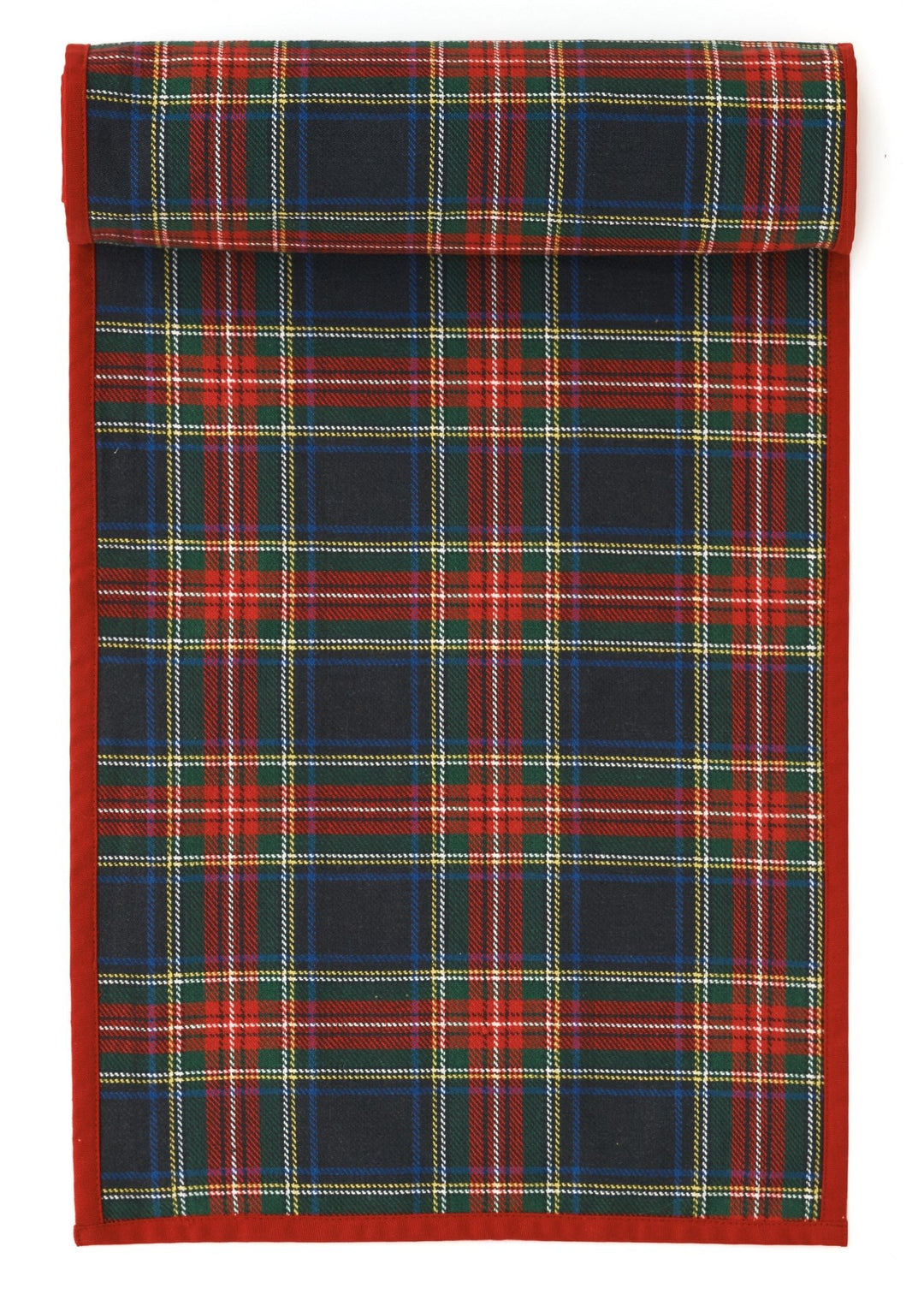 Tartan Cotton Table Runner - Clementine Home Floral Gift