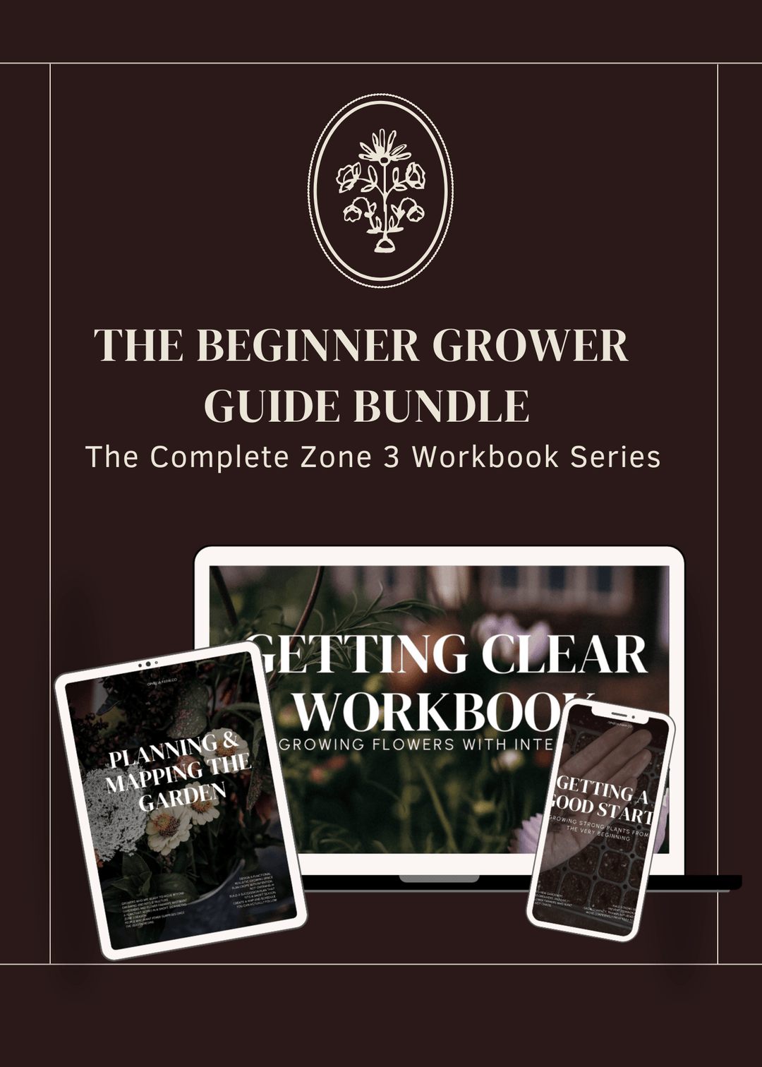 The Beginner Grower Workbook Bundle - Clementine Home Floral Gift
