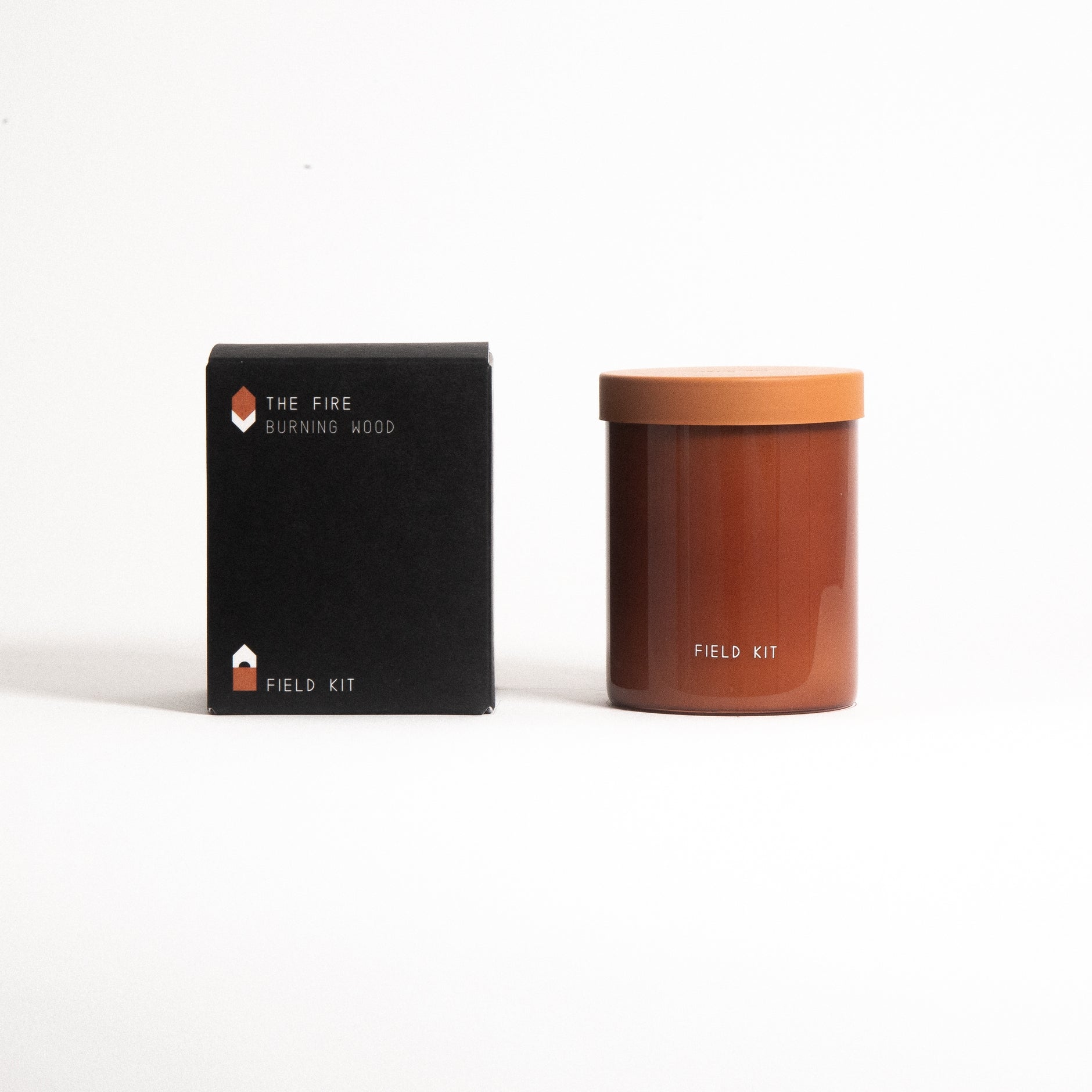 The Fire Glass Candle - Clementine Home Floral Gift