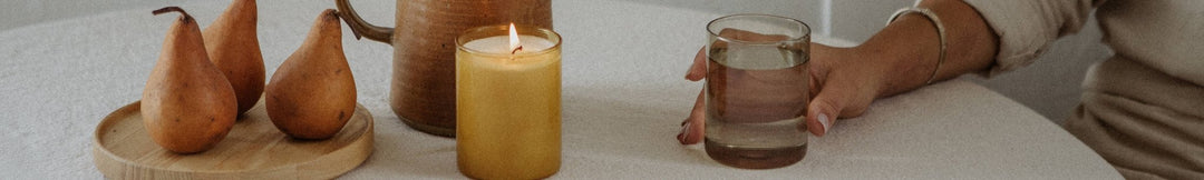 The Greenhouse Glass Candle (Fall '24 Add - On) - Clementine Home Floral Gift