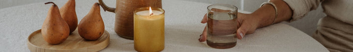 The Greenhouse Glass Candle (Fall '24 Add - On) - Clementine Home Floral Gift