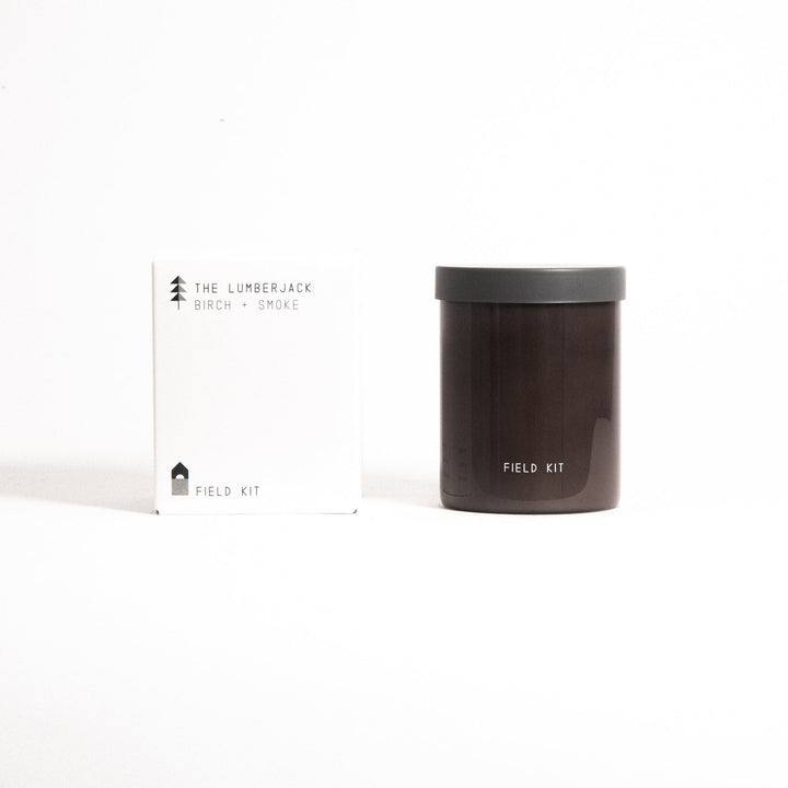 The Lumberjack Glass Candle - Clementine Home Floral Gift