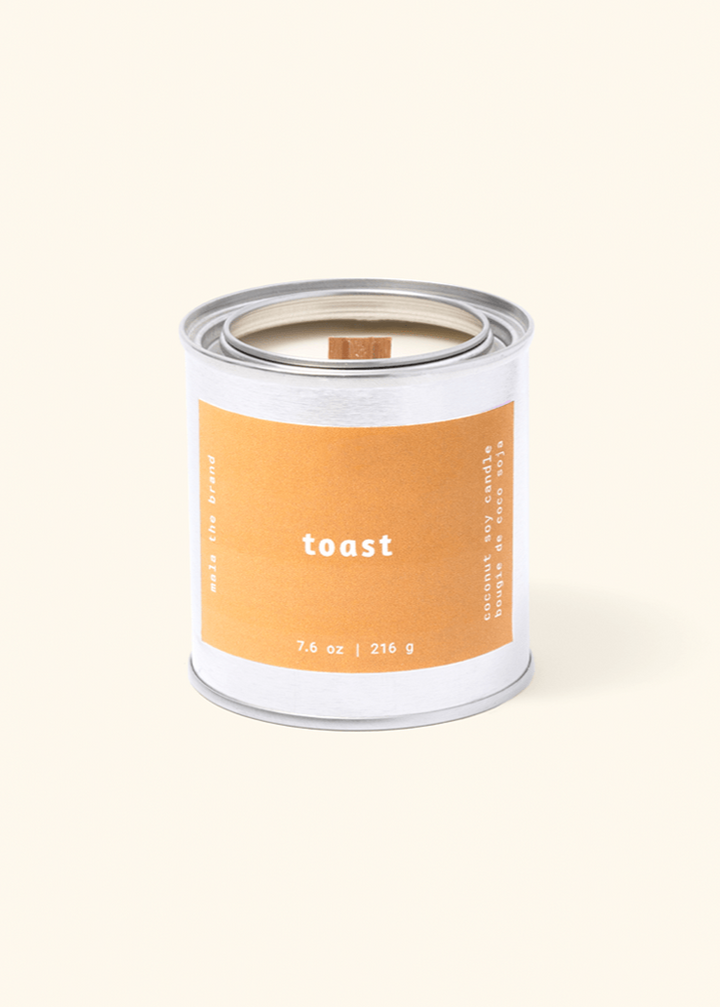 Toast Candle - Clementine Home Floral Gift