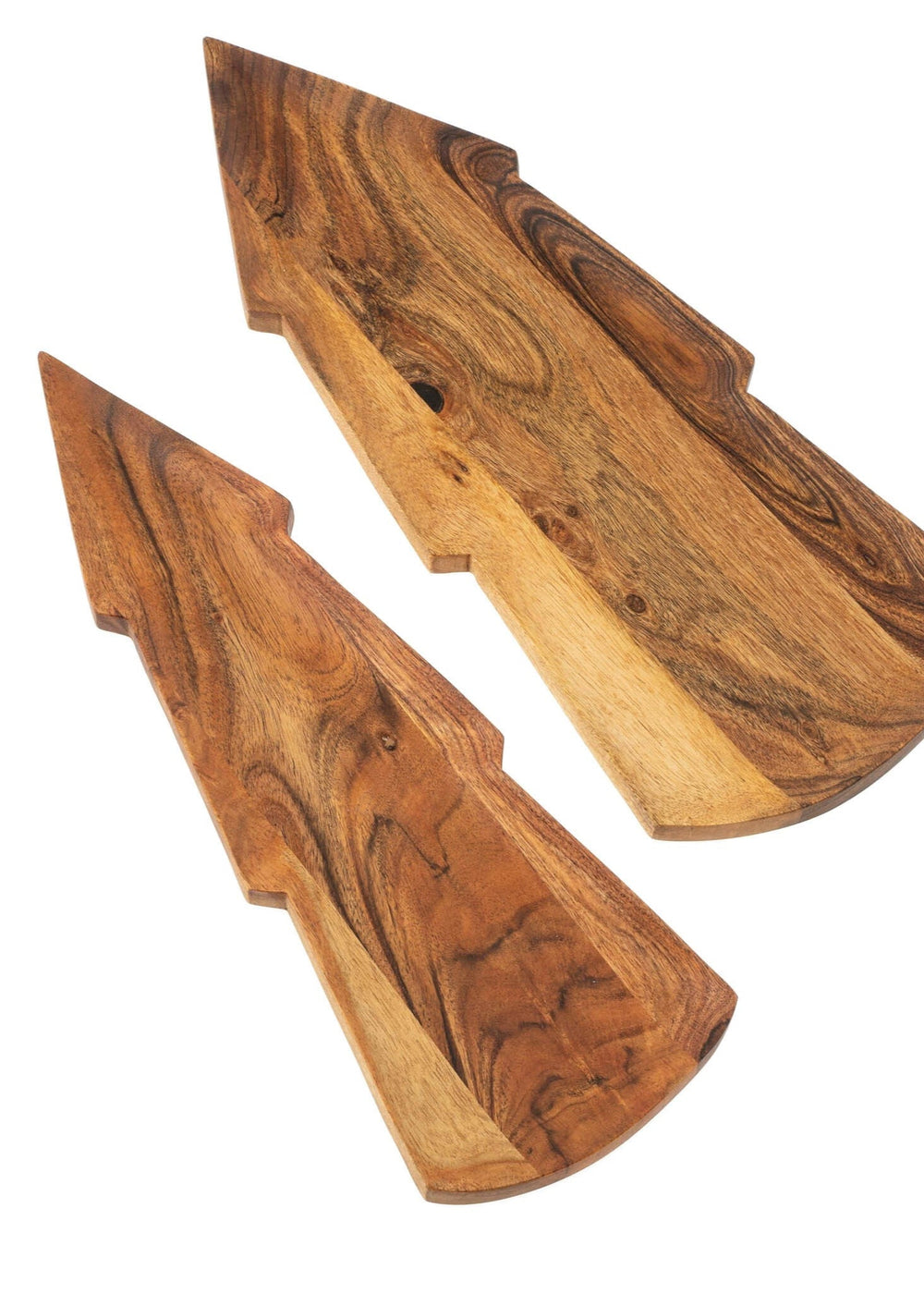 Tree - Shaped Serving Trays, Set of 2 - Clementine Home Floral Gift