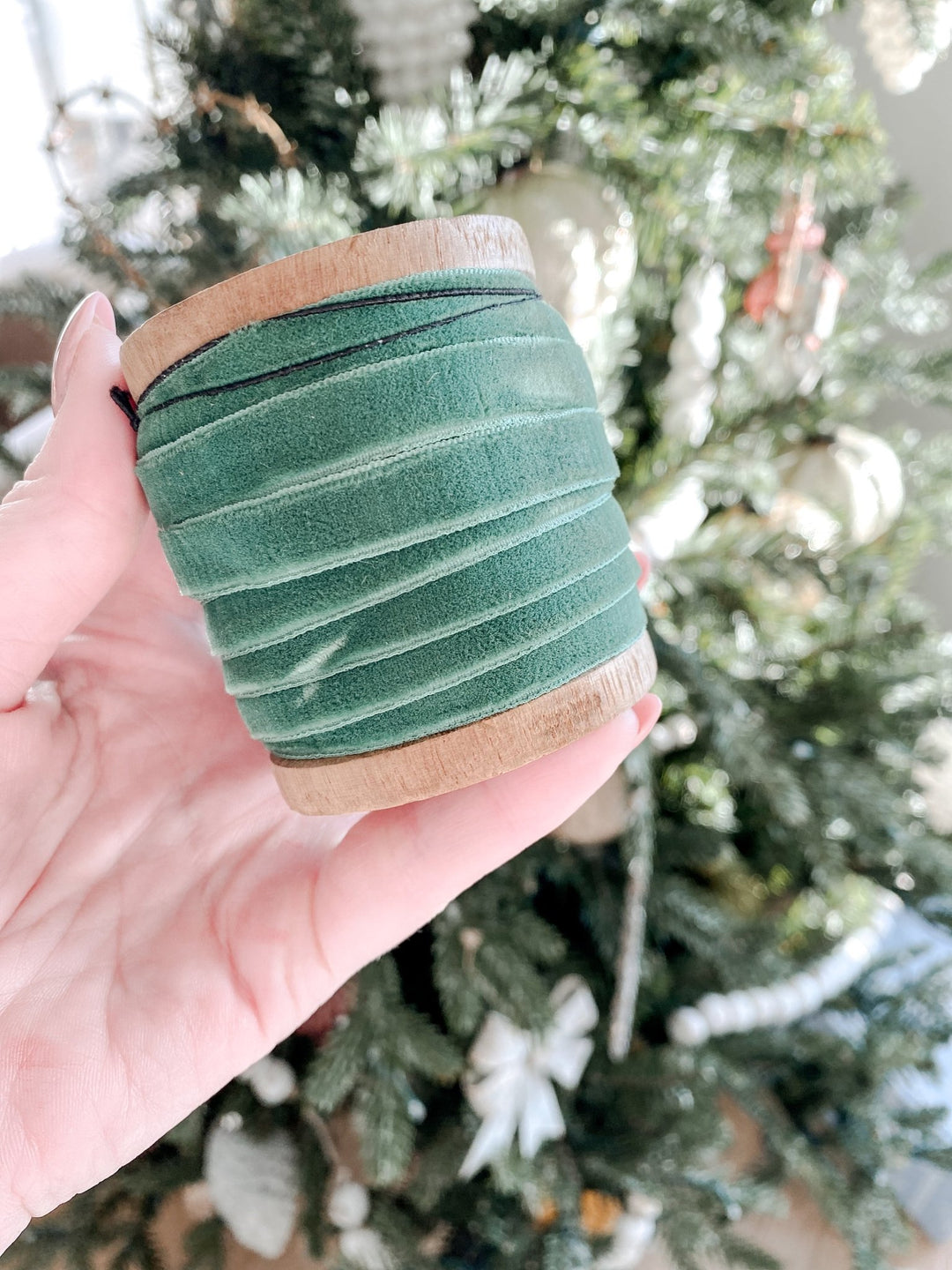 Velvet Ribbon Spool - Clementine Home Floral Gift