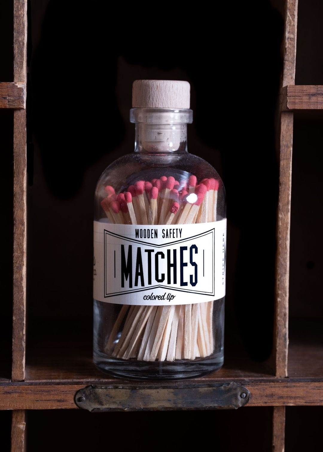 Vintage Apothecary Red Matches – Red Tip - Clementine Home Floral Gift