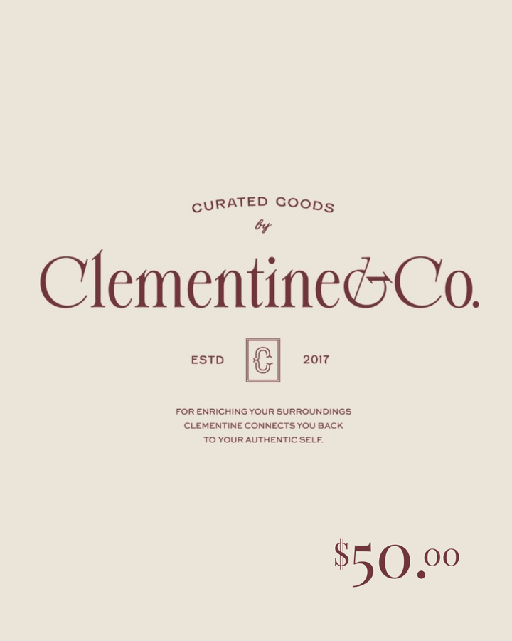 Virtual Gift Card - Clementine Home Floral Gift