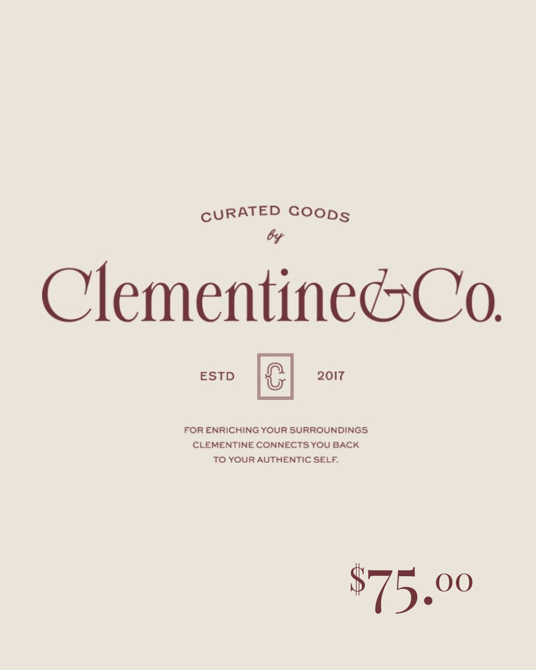 Virtual Gift Card - Clementine Home Floral Gift