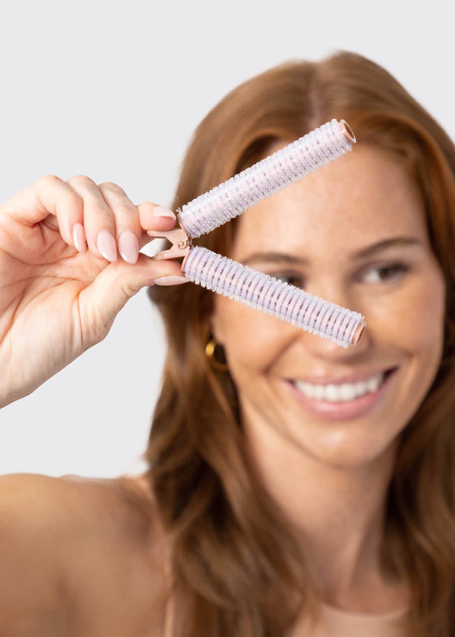 Volumizing Roller Clips – 2 - in - 1 Lift & Curl Set - Clementine Home Floral Gift