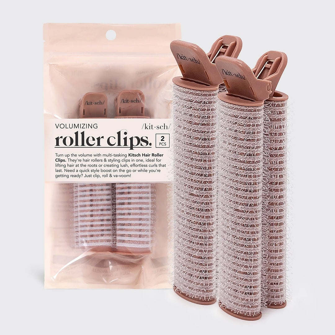 Volumizing Roller Clips – 2 - in - 1 Lift & Curl Set - Clementine Home Floral Gift