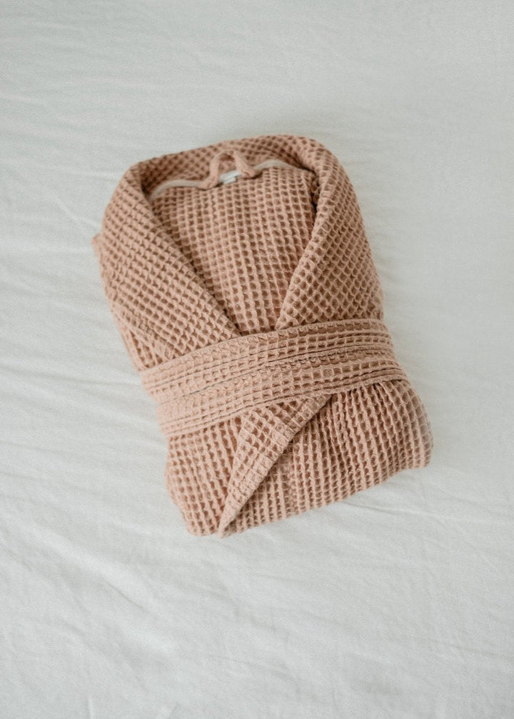 Waffle Robe - Nougat (Winter '24 Add - On) - Clementine Home Floral Gift