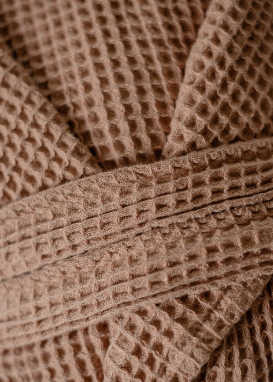 Waffle Robe - Nougat (Winter '24 Add - On) - Clementine Home Floral Gift