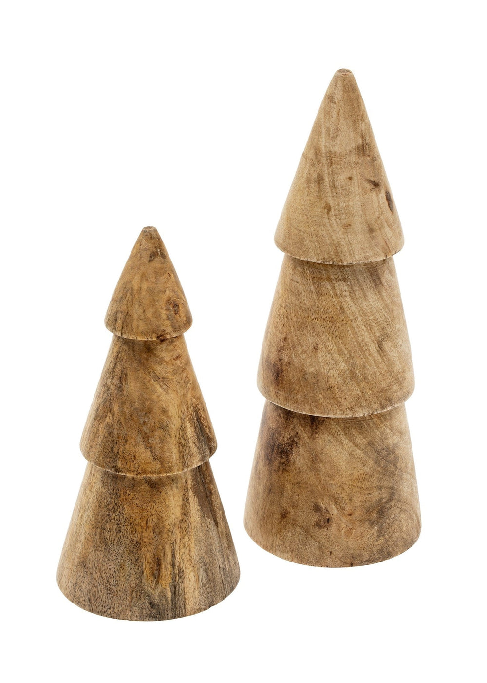 Wooden Decor Trees, Set of 2 - Clementine Home Floral Gift