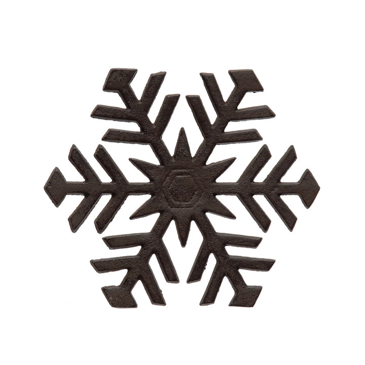 Cast Iron Snowflake Trivet