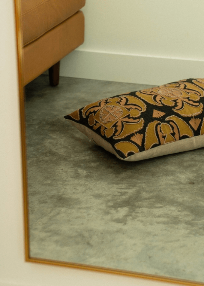 Zenith Suzani Pillow - Clementine Home Floral Gift