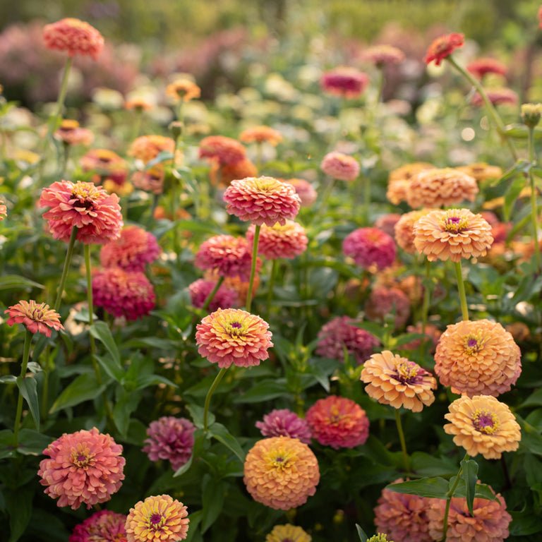 Zinnia ‘Unicorn Mix’ - Clementine Home Floral Gift
