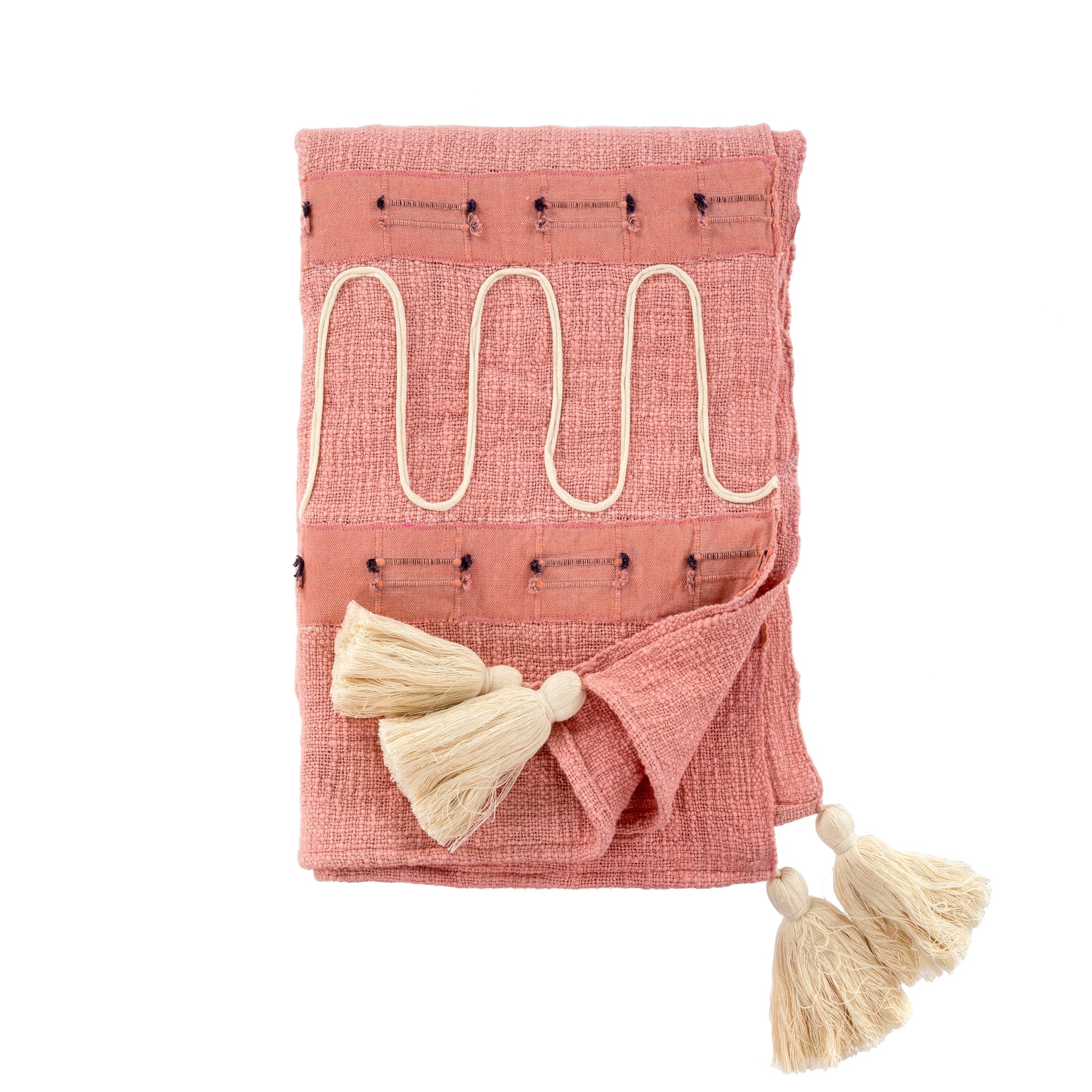 Playa Throw Blanket - Coral