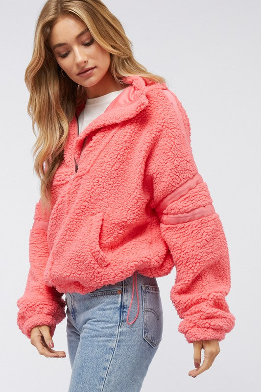 LONG SLEEVE ZIP UP JACKET