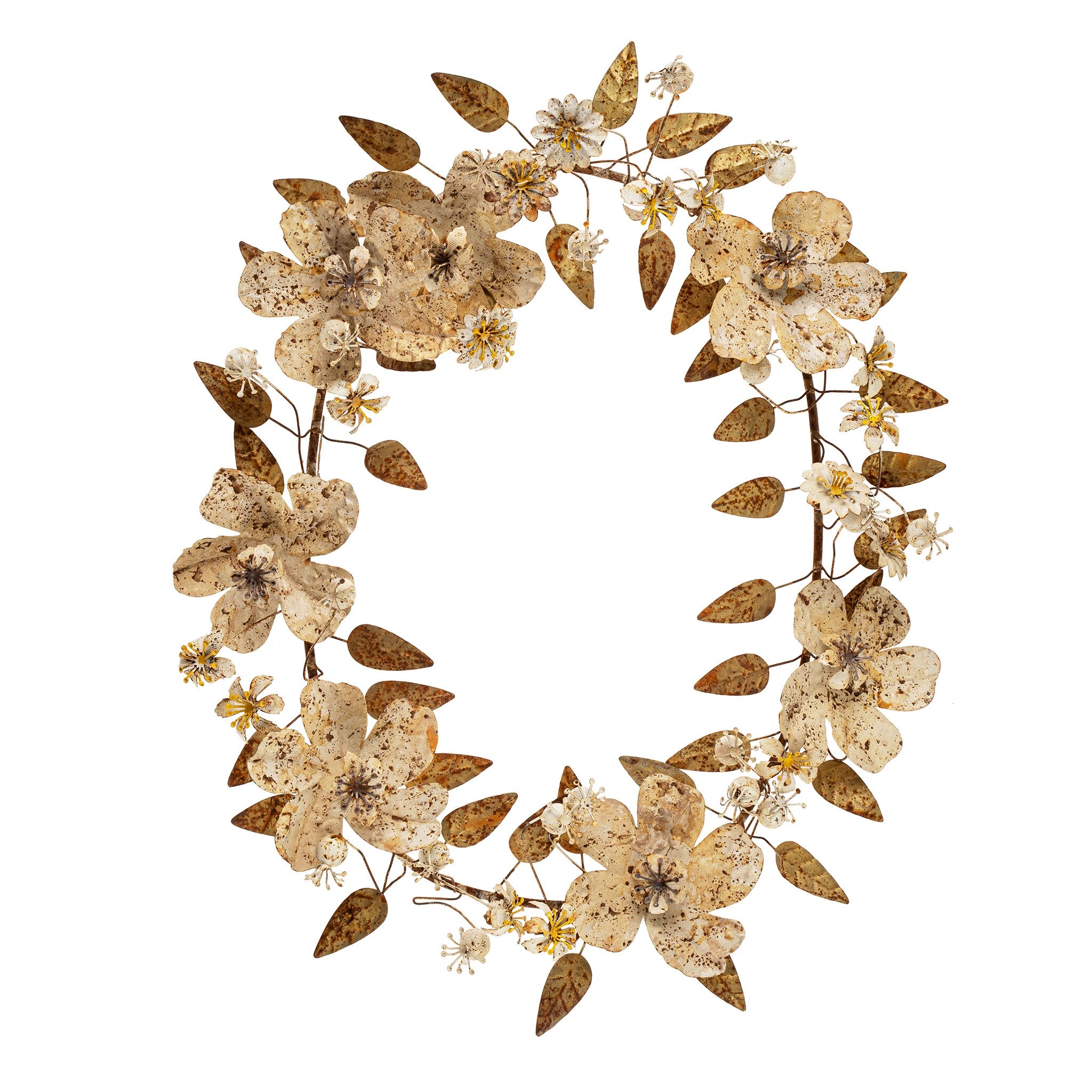 Bloom Oval Wreath