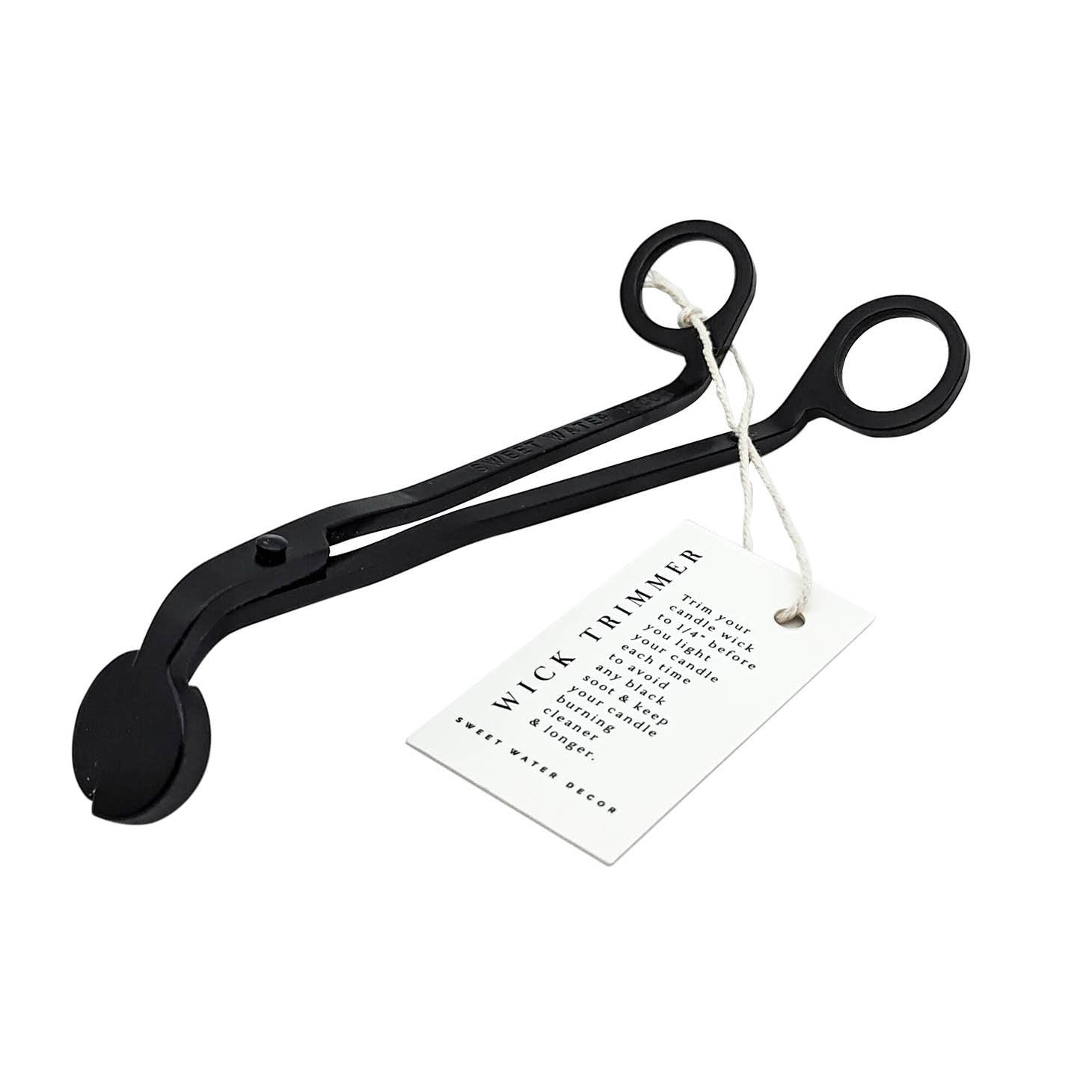 Black Wick Scissors - Clementine Home Floral Gift