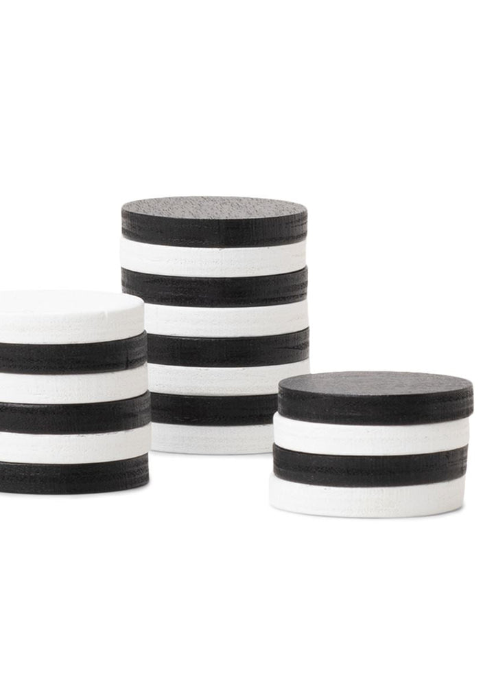 CHECKERS / BACKGAMMON TABLE TOP GAME - Clementine Home Floral Gift