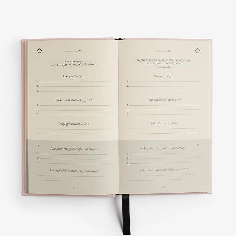 Five Minute Journal - Clementine Home Floral Gift