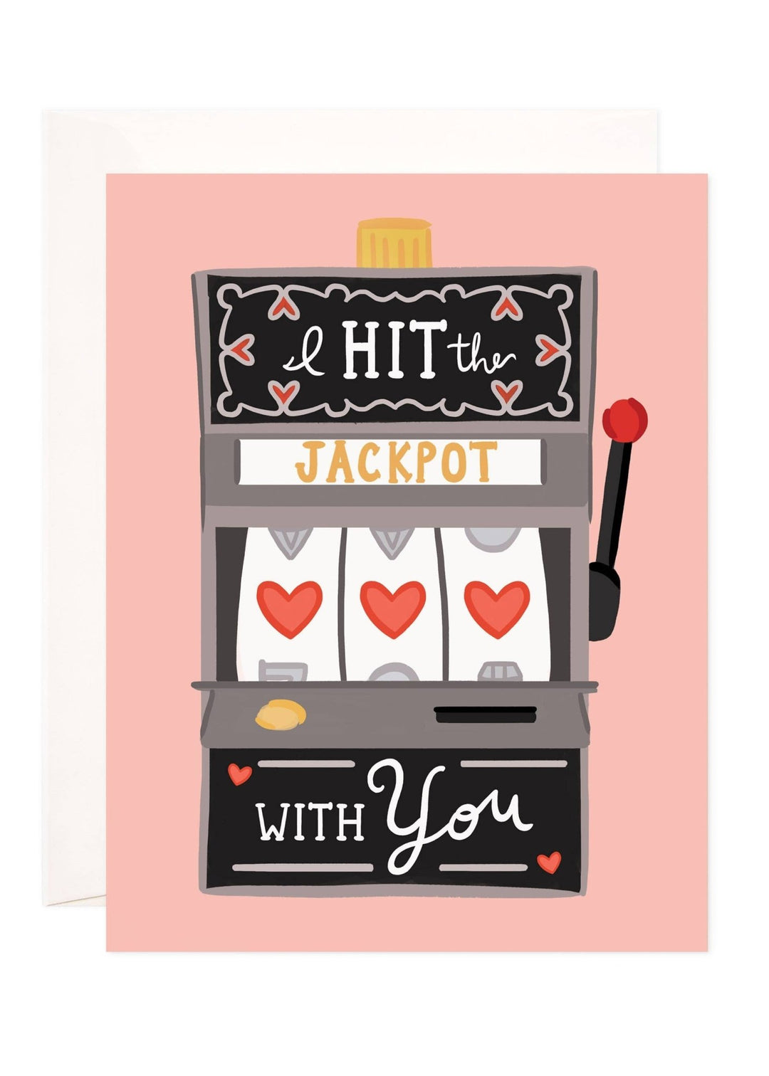 Love Jackpot Greeting Card - Clementine Home Floral Gift