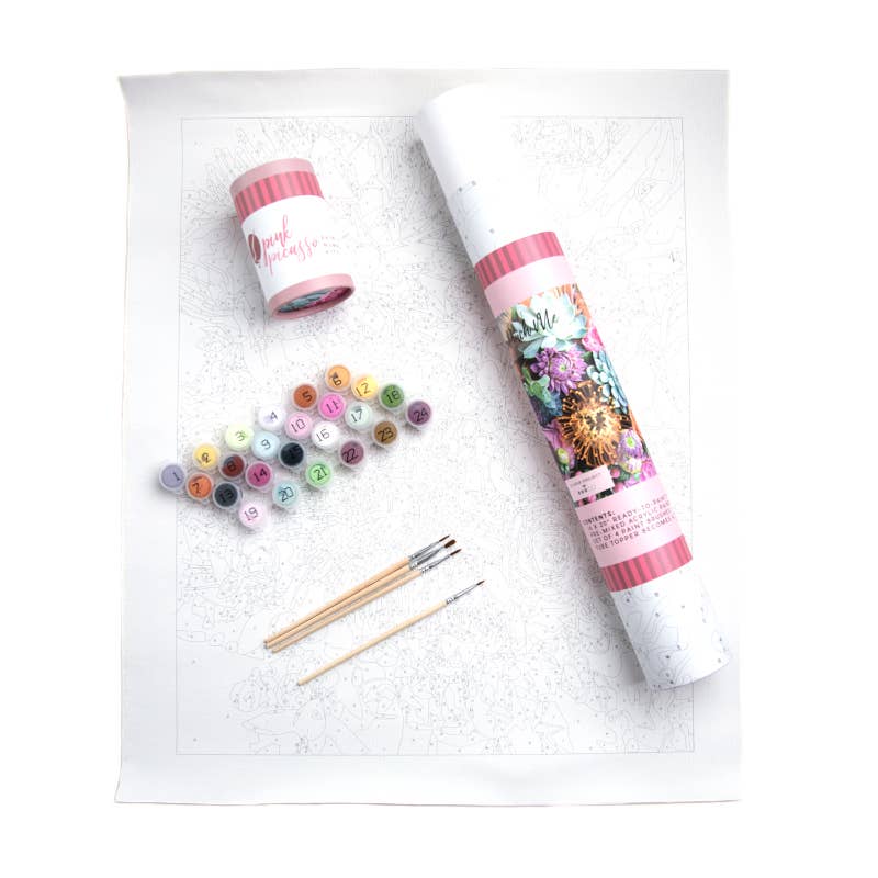Paint By Number - Pinch Me - Clementine Home Floral Gift