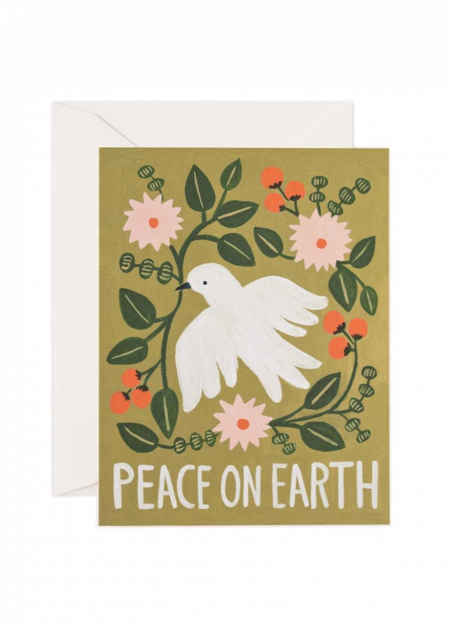 Peace of Earth Card - Clementine Home Floral Gift