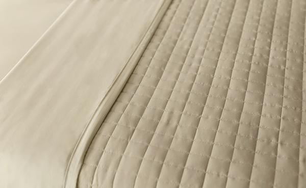Quilted Blanket - Cream
