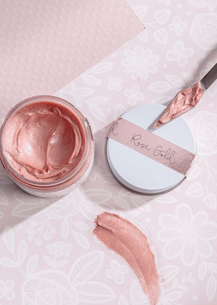Rose Gold Wax - Clementine Home Floral Gift